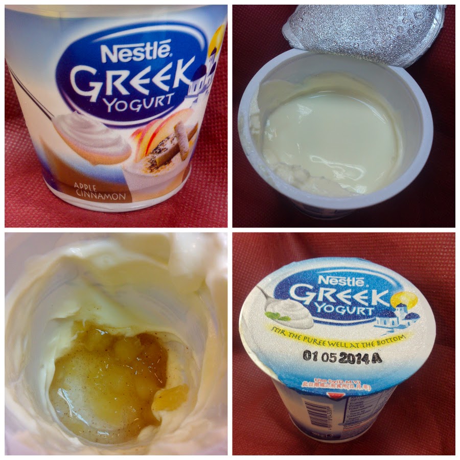 Supersupergirl's Food Reviews: Nestle Greek Apple Cinnamon yoghurt